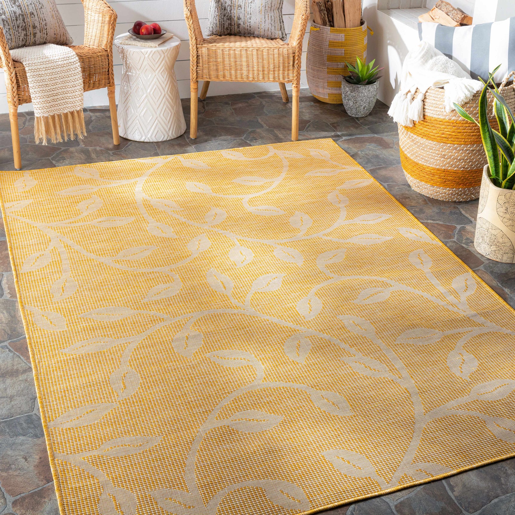 Smallwood Flatweave Outdoor Area Carpet - Clearance - Ornate Home