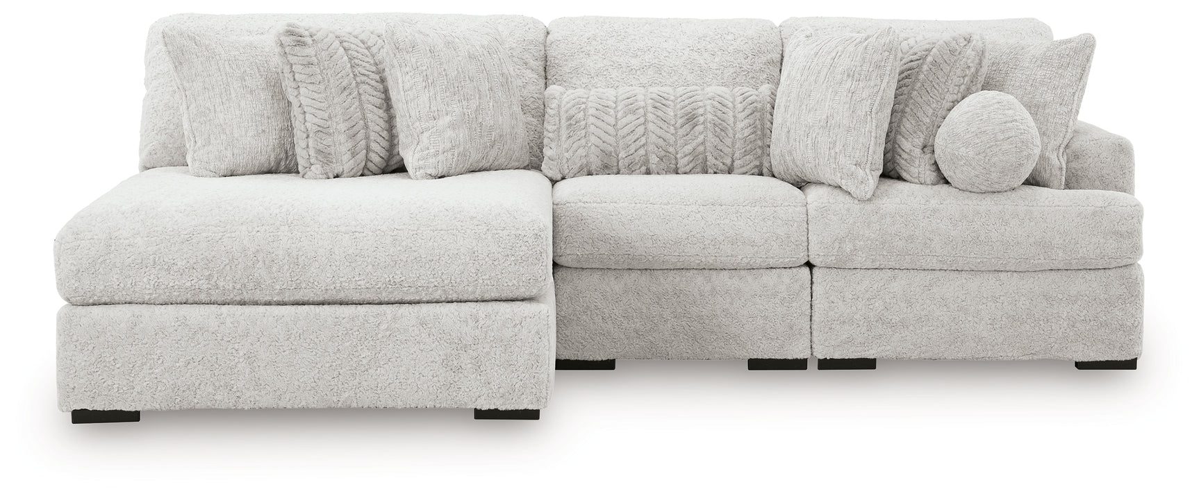 Snodoodle Arctic 3-Piece LAF Modular Sofa Chaise - Ornate Home