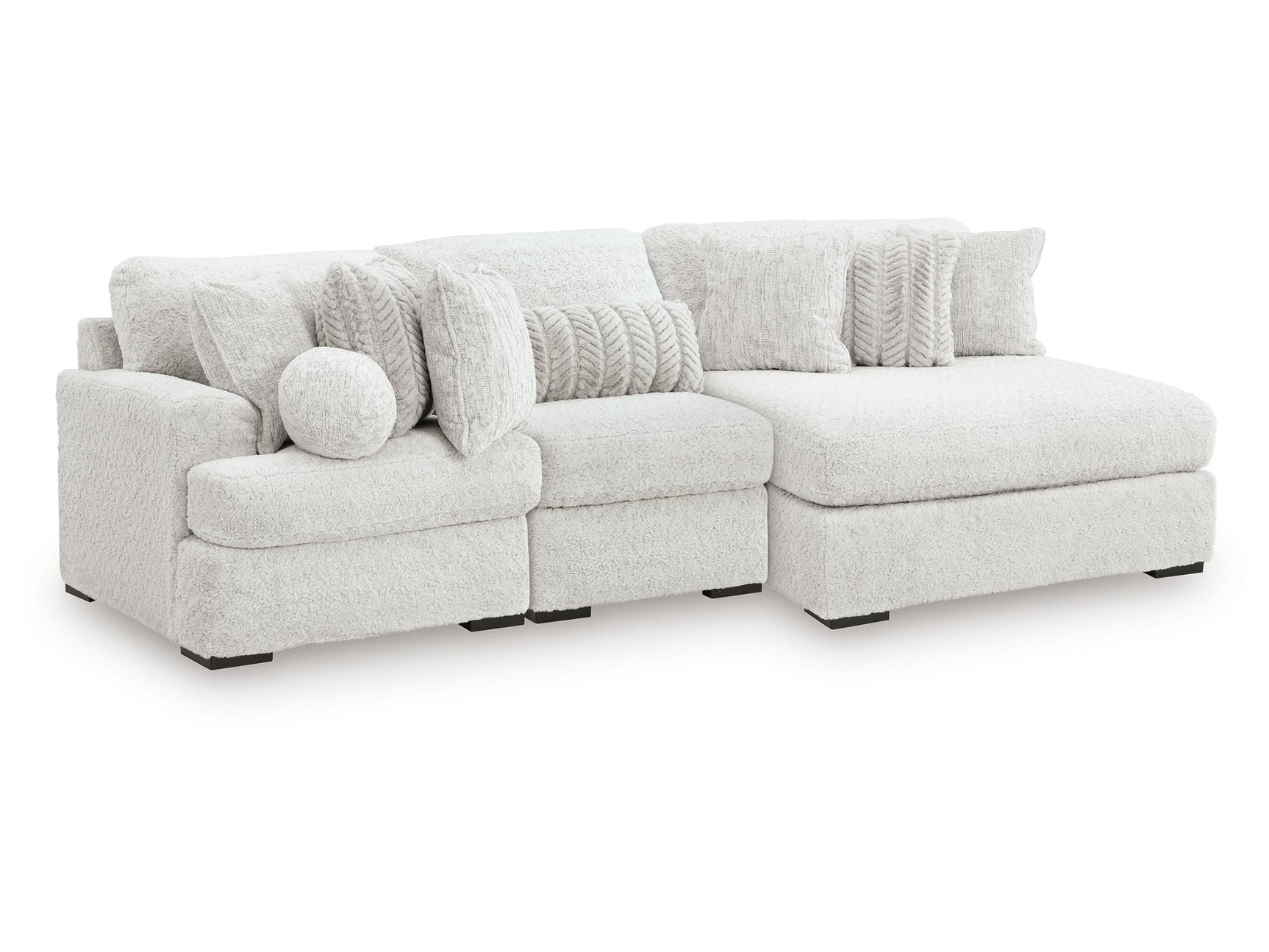 Snodoodle Arctic 3-Piece RAF Modular Sofa Chaise - Ornate Home