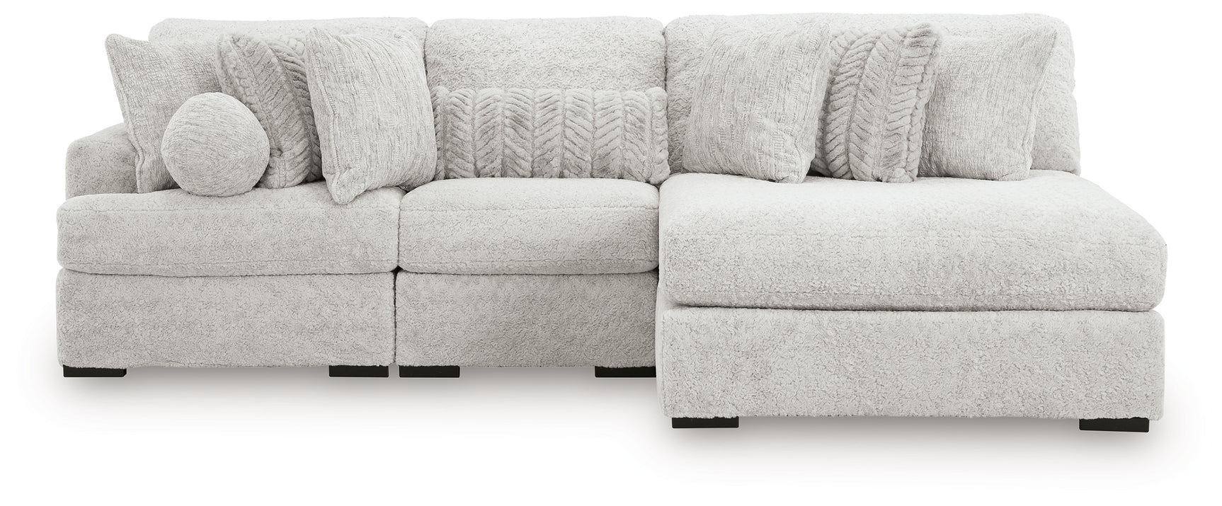 Snodoodle Arctic 3-Piece RAF Modular Sofa Chaise - Ornate Home