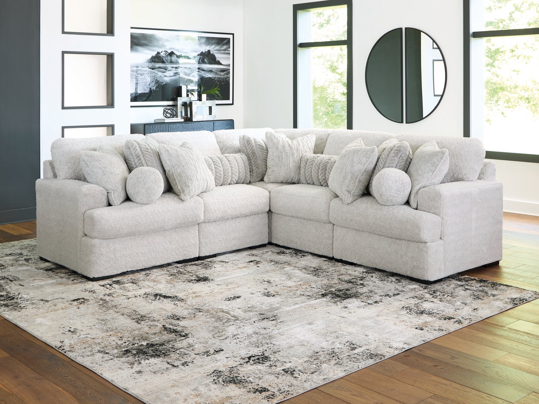 Snodoodle Arctic 5-Piece Modular Sectional - Ornate Home