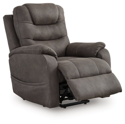 Snowfield Gunmetal Power Lift Recliner (Online Special Price) - Ornate Home
