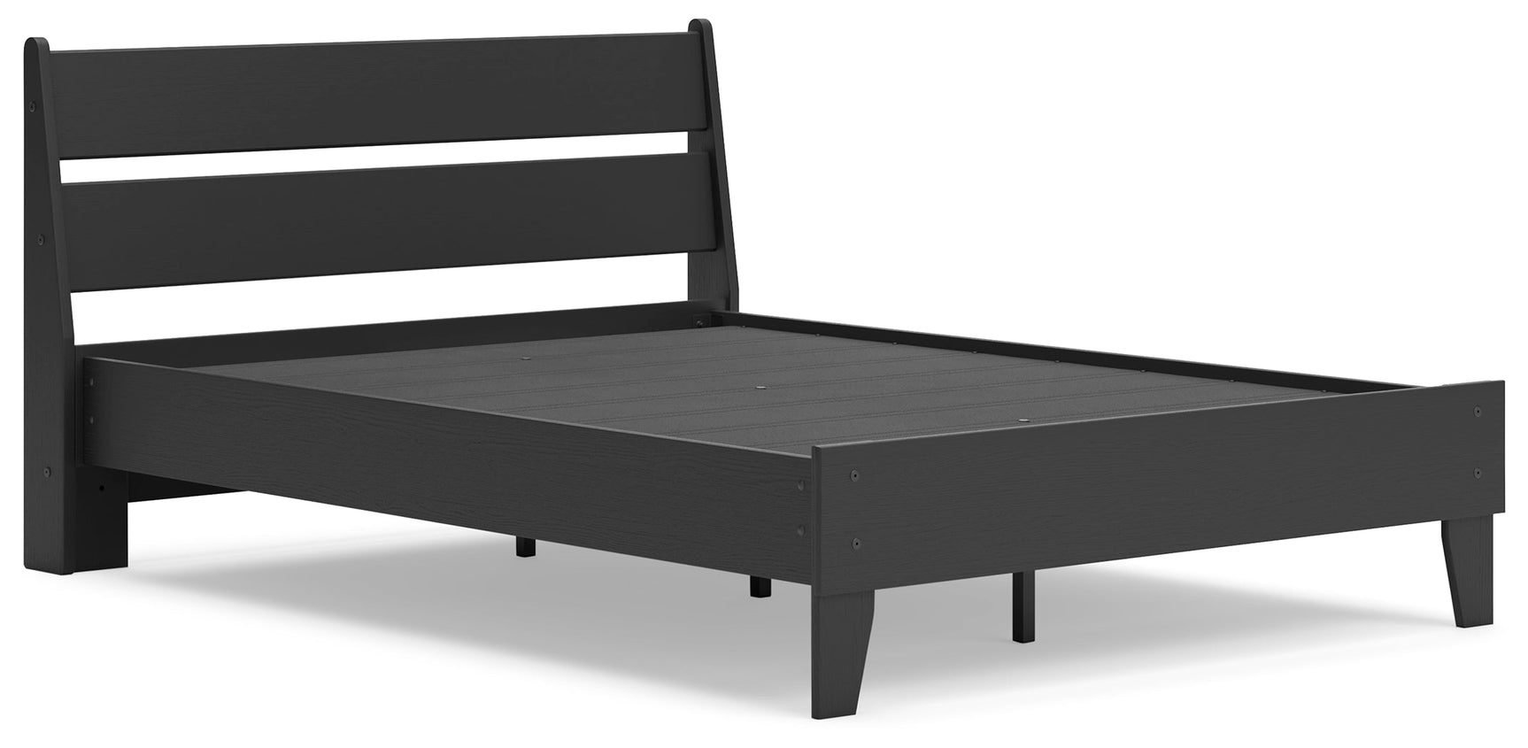 Socalle Black Full Panel Platform Youth Bed (Online Special Price) - Ornate Home