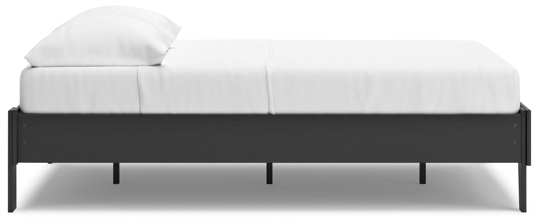 Socalle Black Full Platform Bed (Online Special Price) - Ornate Home