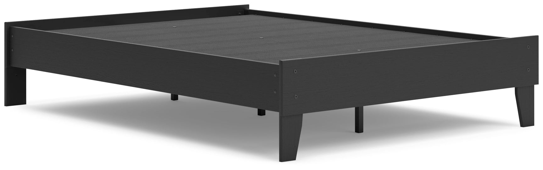Socalle Black Full Platform Bed - Ornate Home