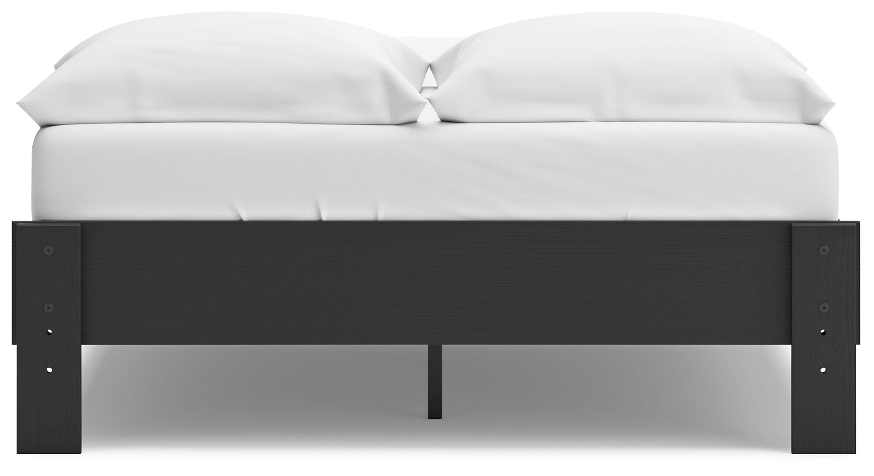 Socalle Black Full Platform Bed - Ornate Home