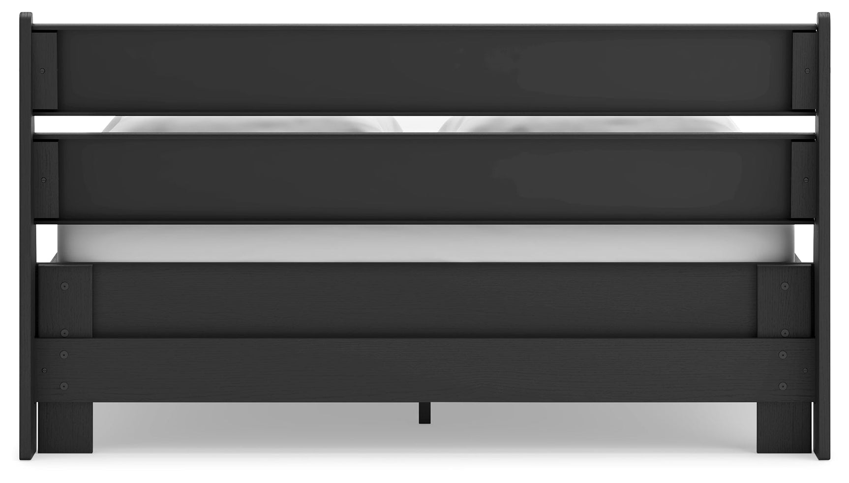 Socalle Black Queen Panel Platform Bed - Ornate Home