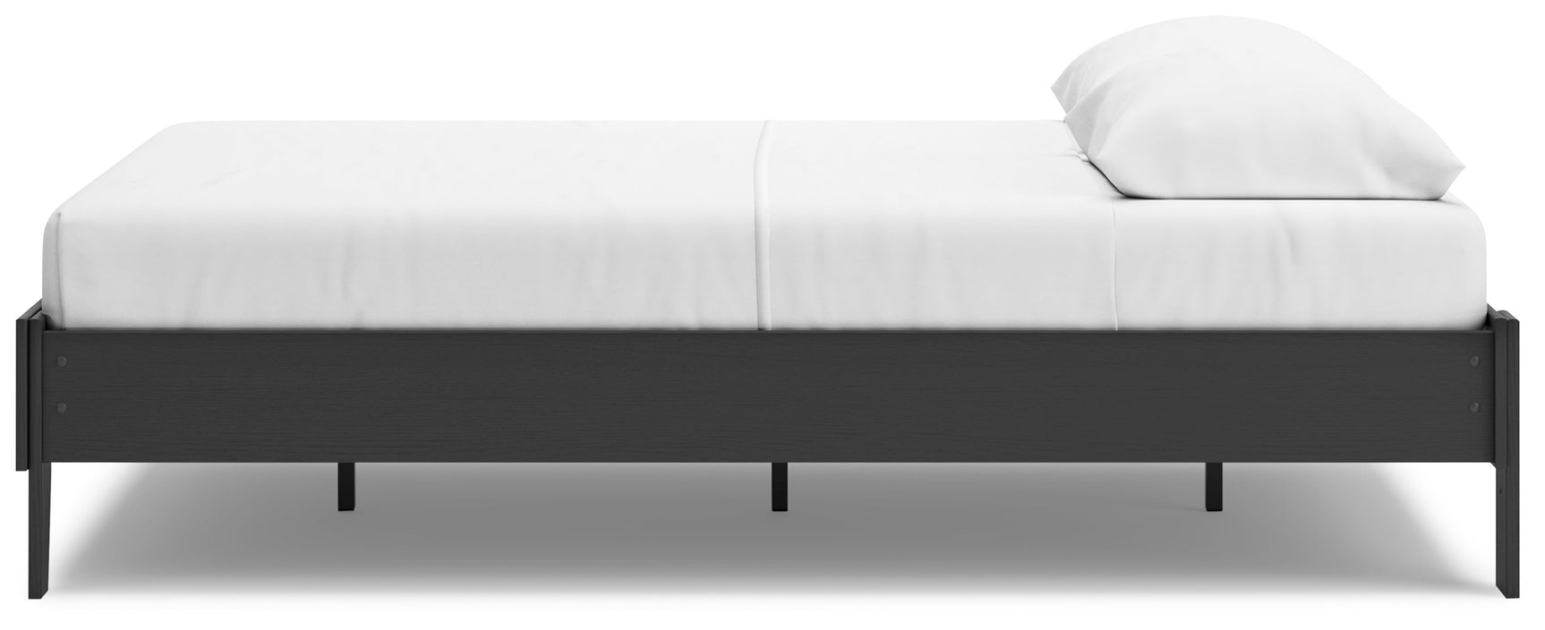 Socalle Black Queen Platform Bed (Online Special Price) - Ornate Home