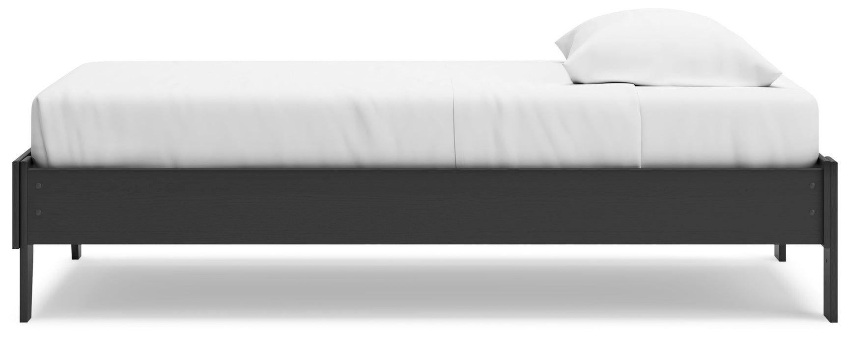 Socalle Black Twin Platform Bed (Online Special Price) - Ornate Home