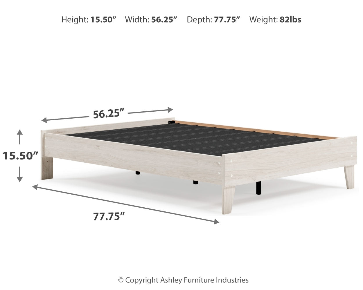 Socalle Full Platform Bed (Online Special Price) - Ornate Home