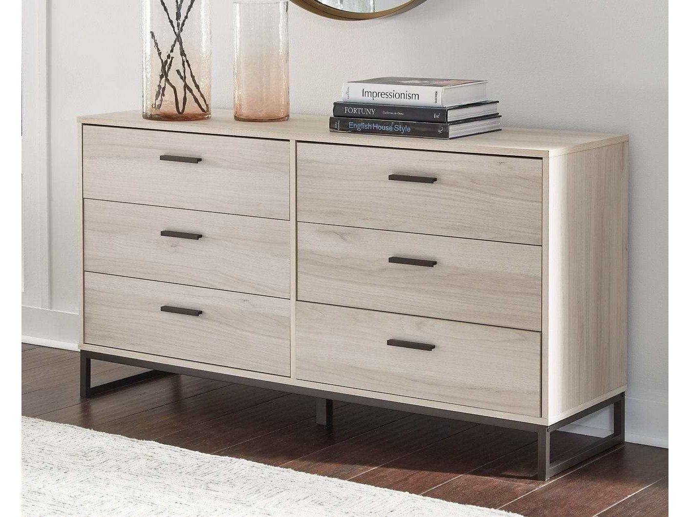 Socalle Light Natural Dresser (Online Special Price) - Ornate Home