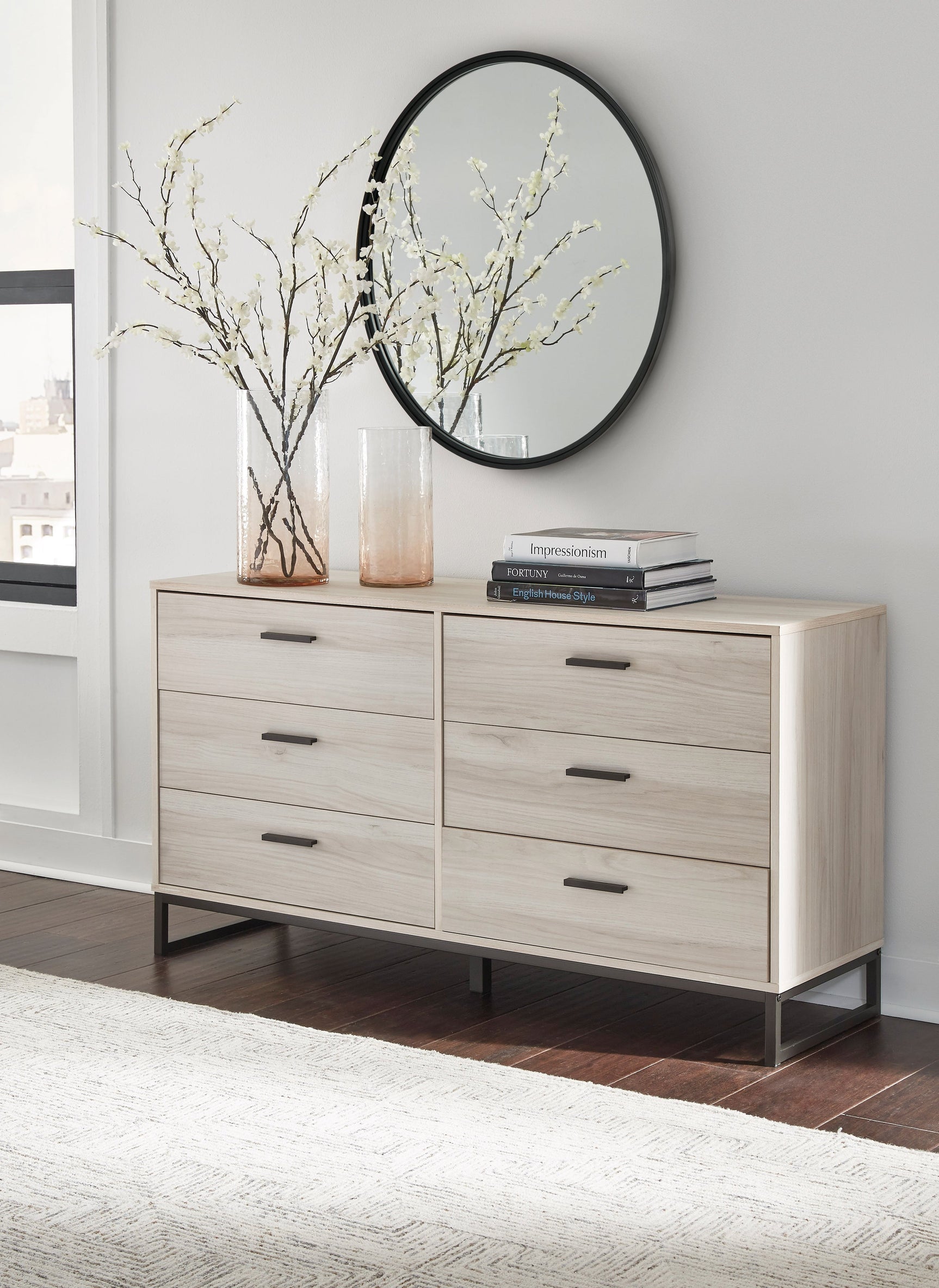 Socalle Light Natural Dresser (Online Special Price) - Ornate Home
