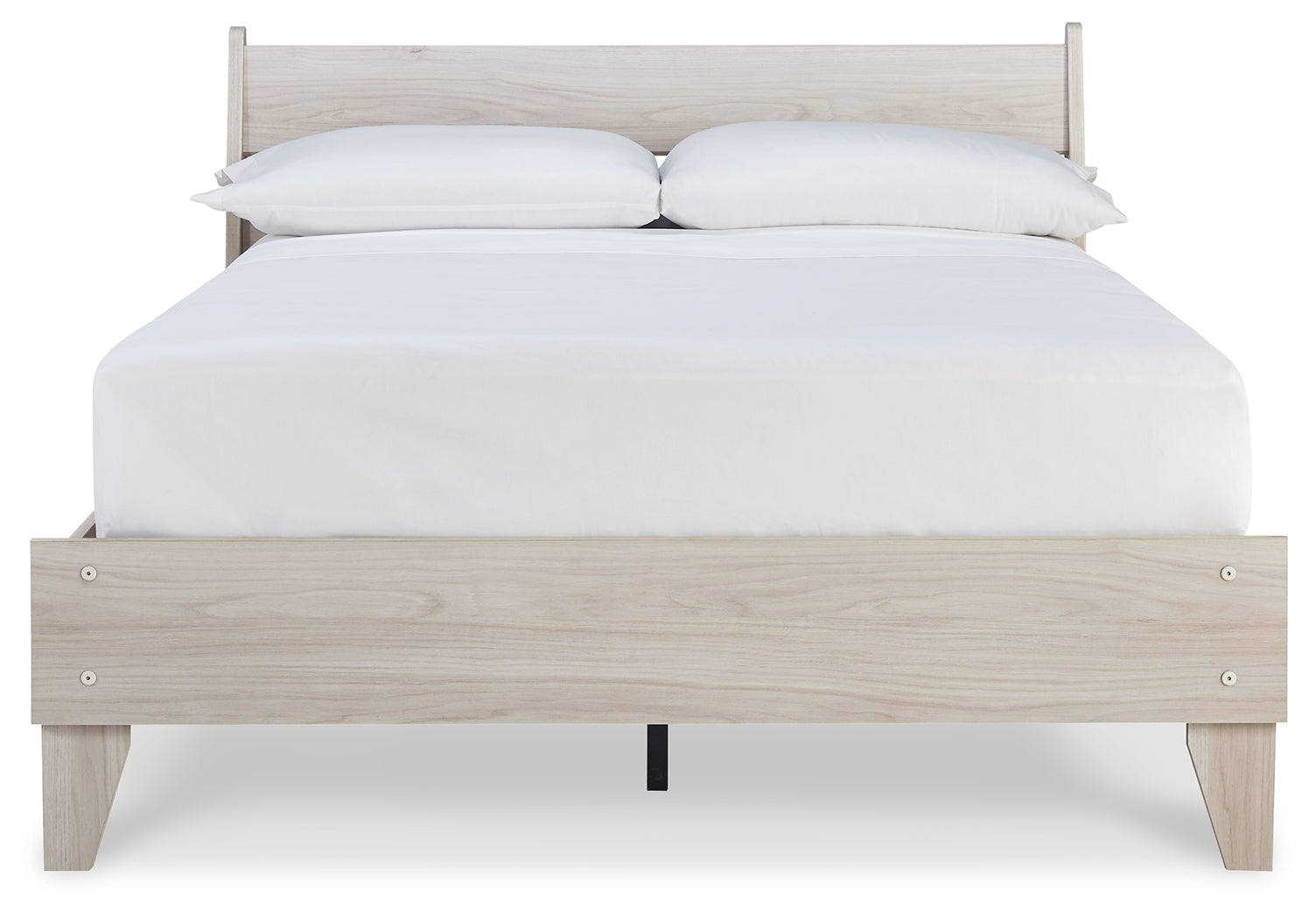 Socalle Light Natural Full Panel Platform Bed (Online Special Price) - Ornate Home