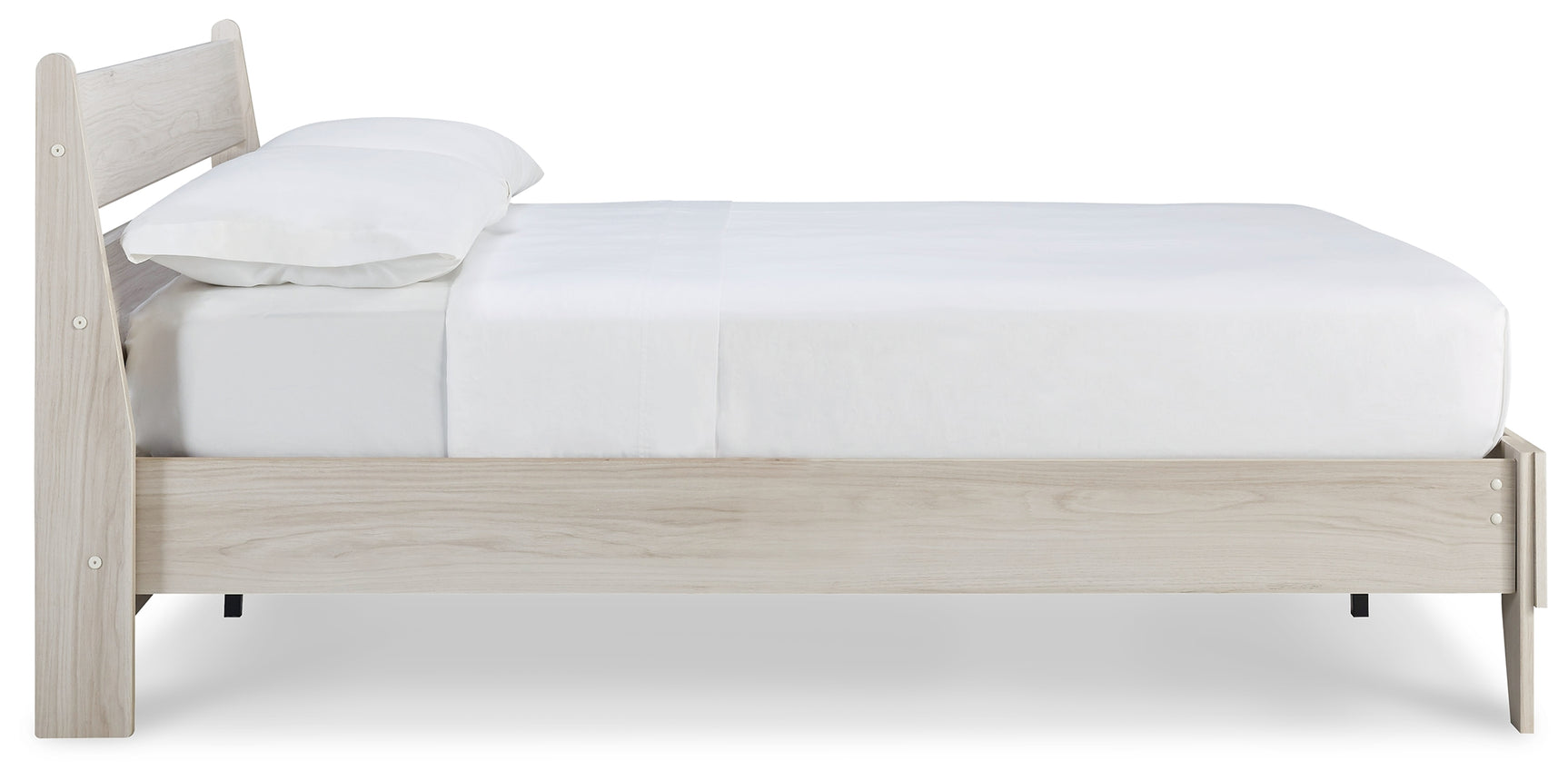 Socalle Light Natural Full Panel Platform Bed (Online Special Price) - Ornate Home