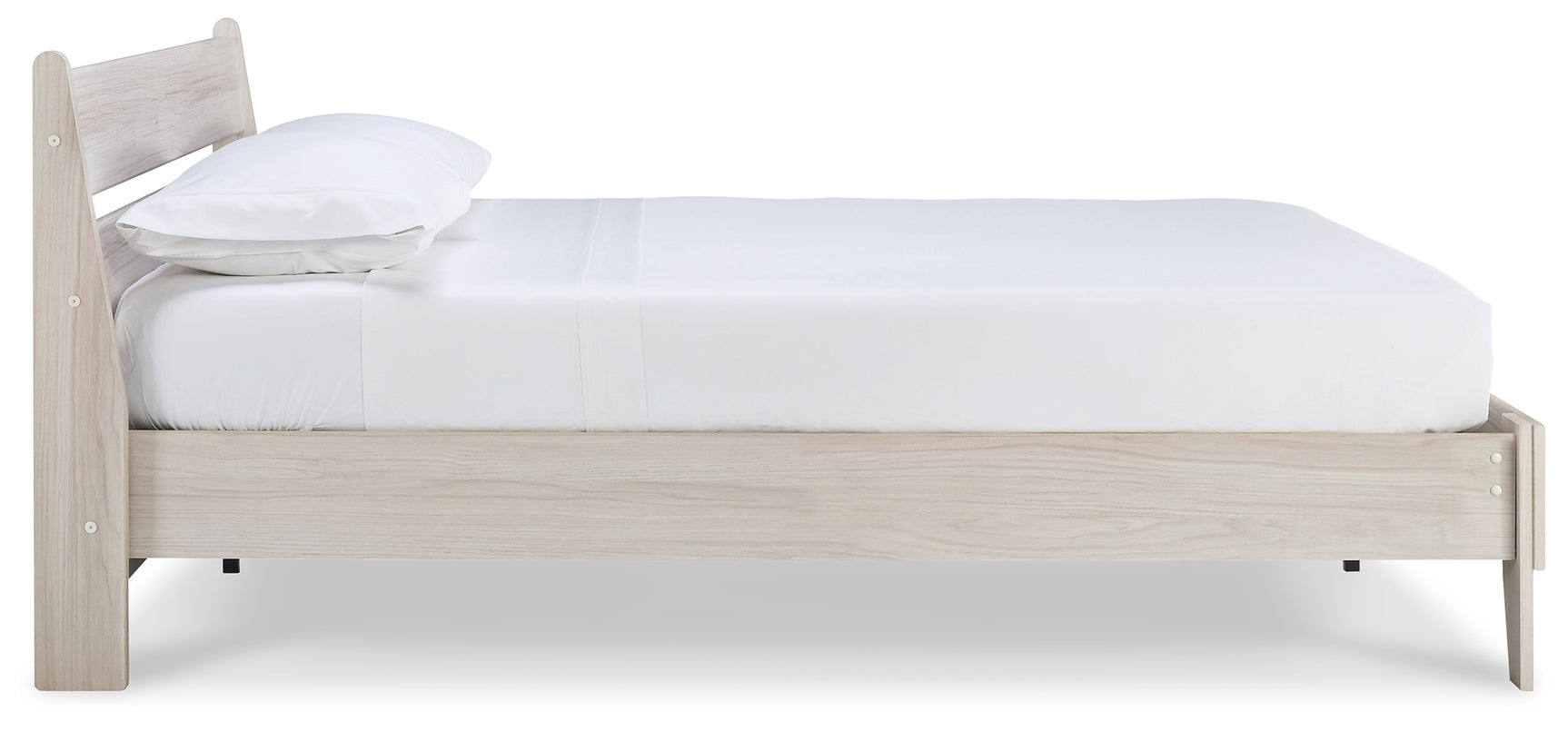Socalle Light Natural Queen Panel Platform Bed - Ornate Home