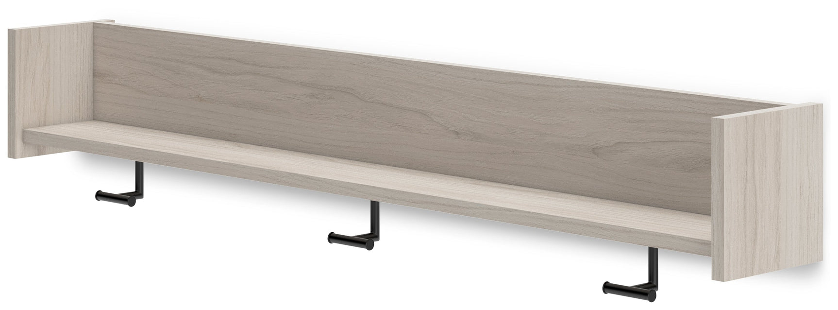 Socalle Natural Wall Mounted Coat Rack with Shelf (Online Special Price) - Ornate Home