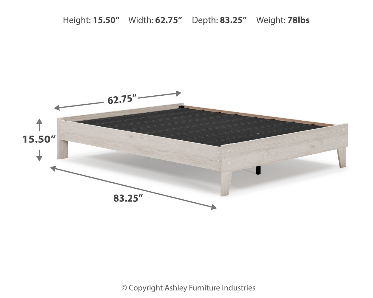 Socalle Queen Platform Bed (Online Special Price) - Ornate Home