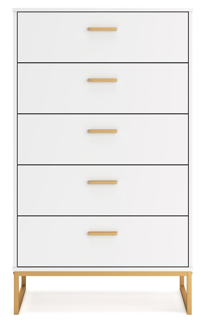 Socalle Two-tone Chest of Drawers (Online Special Price) - Ornate Home