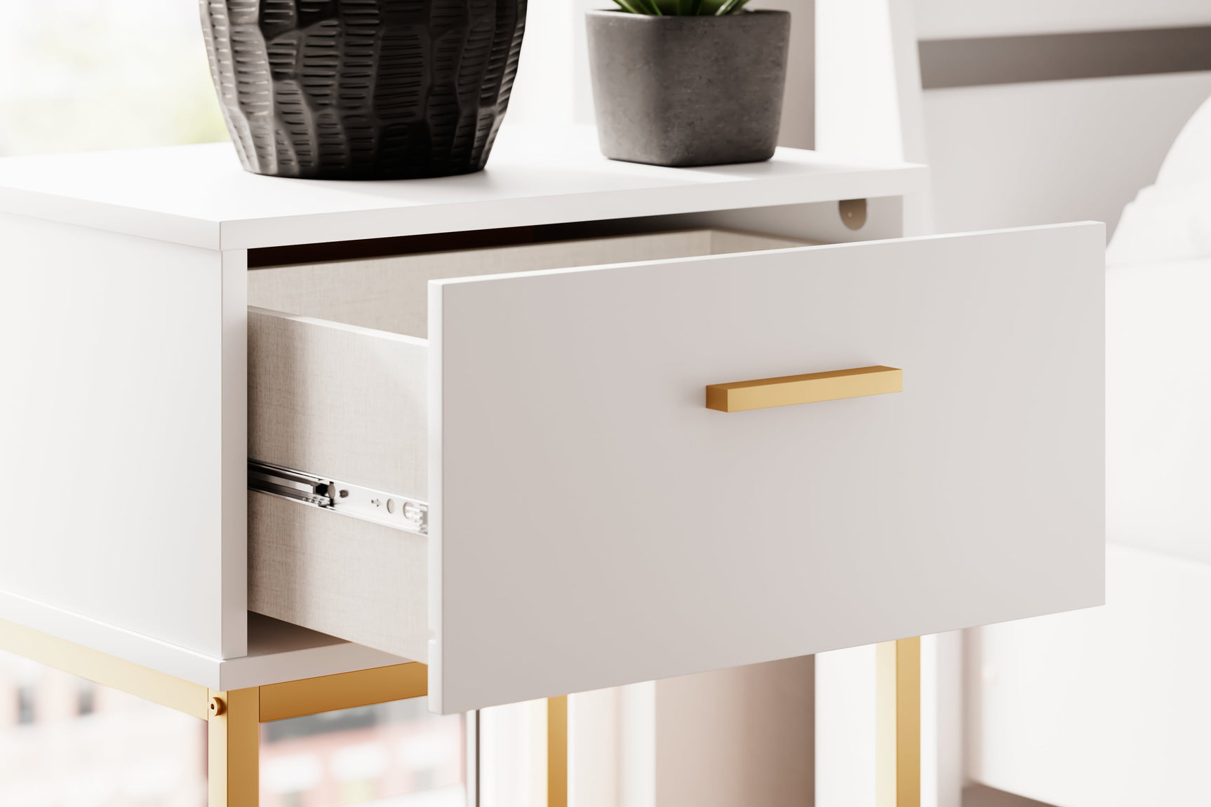 Socalle Two-tone Nightstand (Online Special Price) - Ornate Home