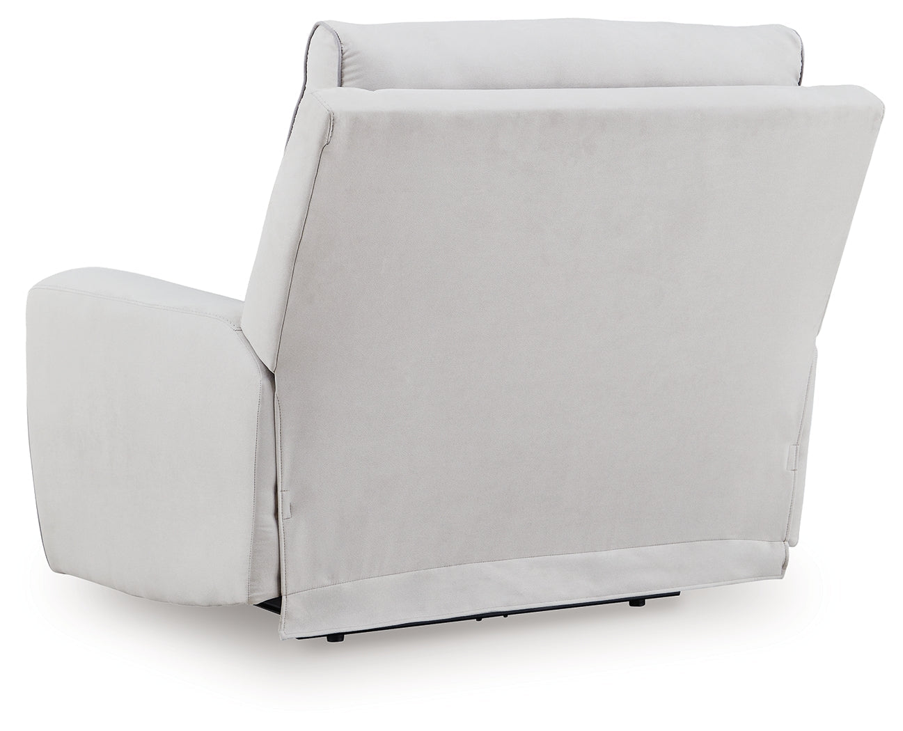 Social Pointe Pearl/Ash Power Recliner/ADJ Headrest (Online Special Price) - Ornate Home
