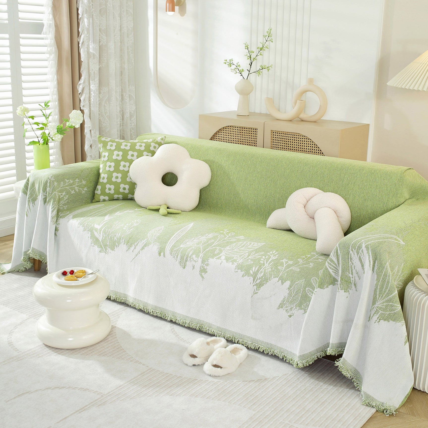 Sofa Cover Blanket for 1/2/3/4 Seat Couch Furniture Pet Protector Stylish Throws for Sectional Couch - Ornate Home