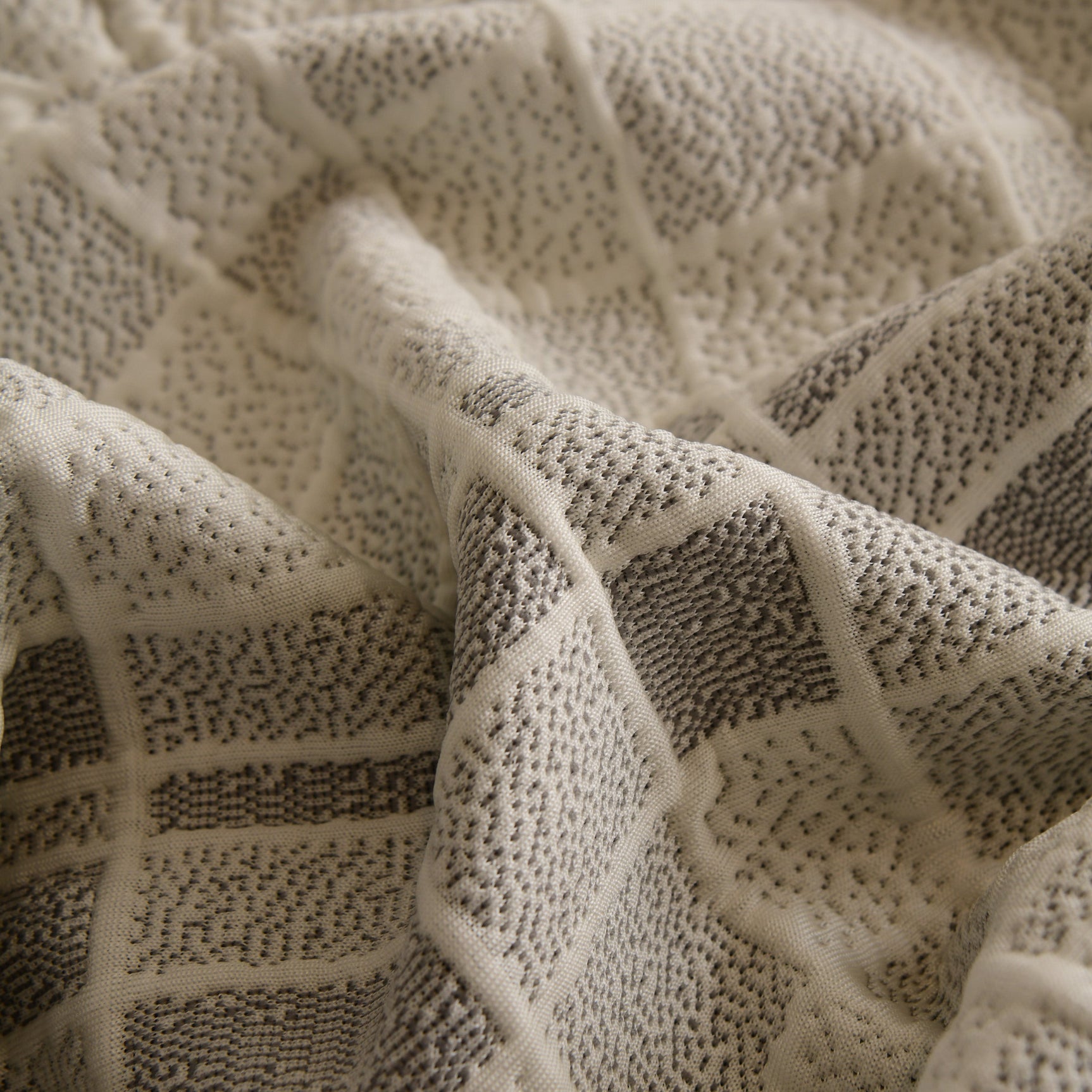 Sofa Cover Throw with Subtle Textured Stripes Lightweight Smooth Couch Slipcover - Ornate Home