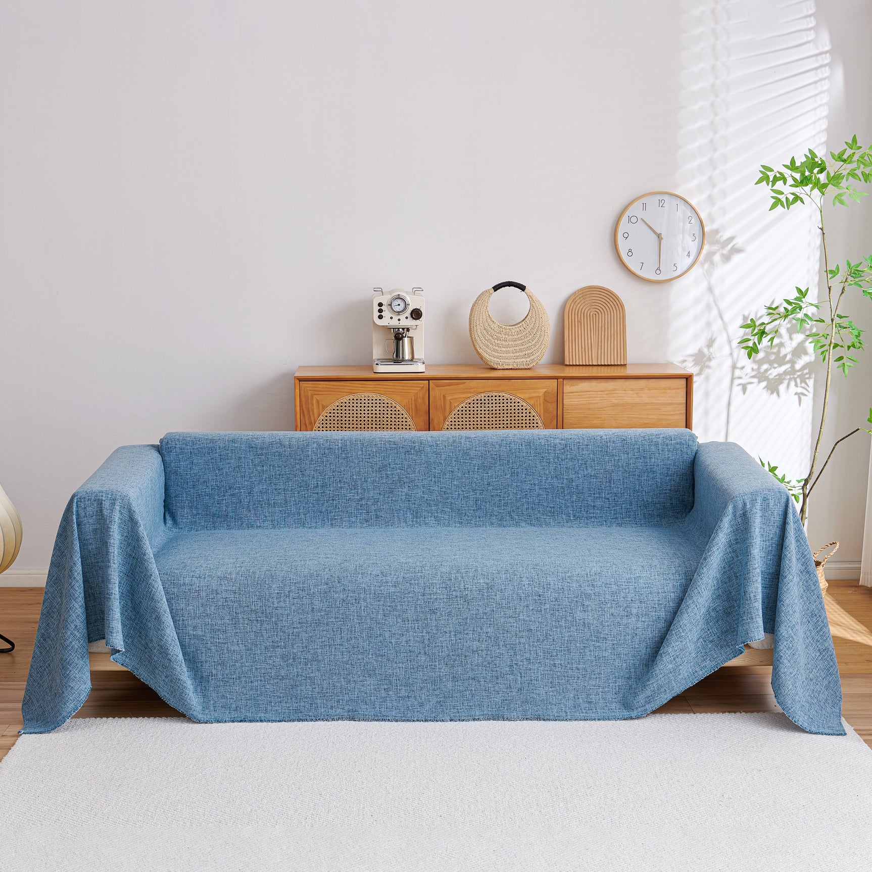Sofa Slipcovers Cotton Sheet Blanket, Furniture Decor Pet Protector Stylish Throws for Sectional Couch - Ornate Home