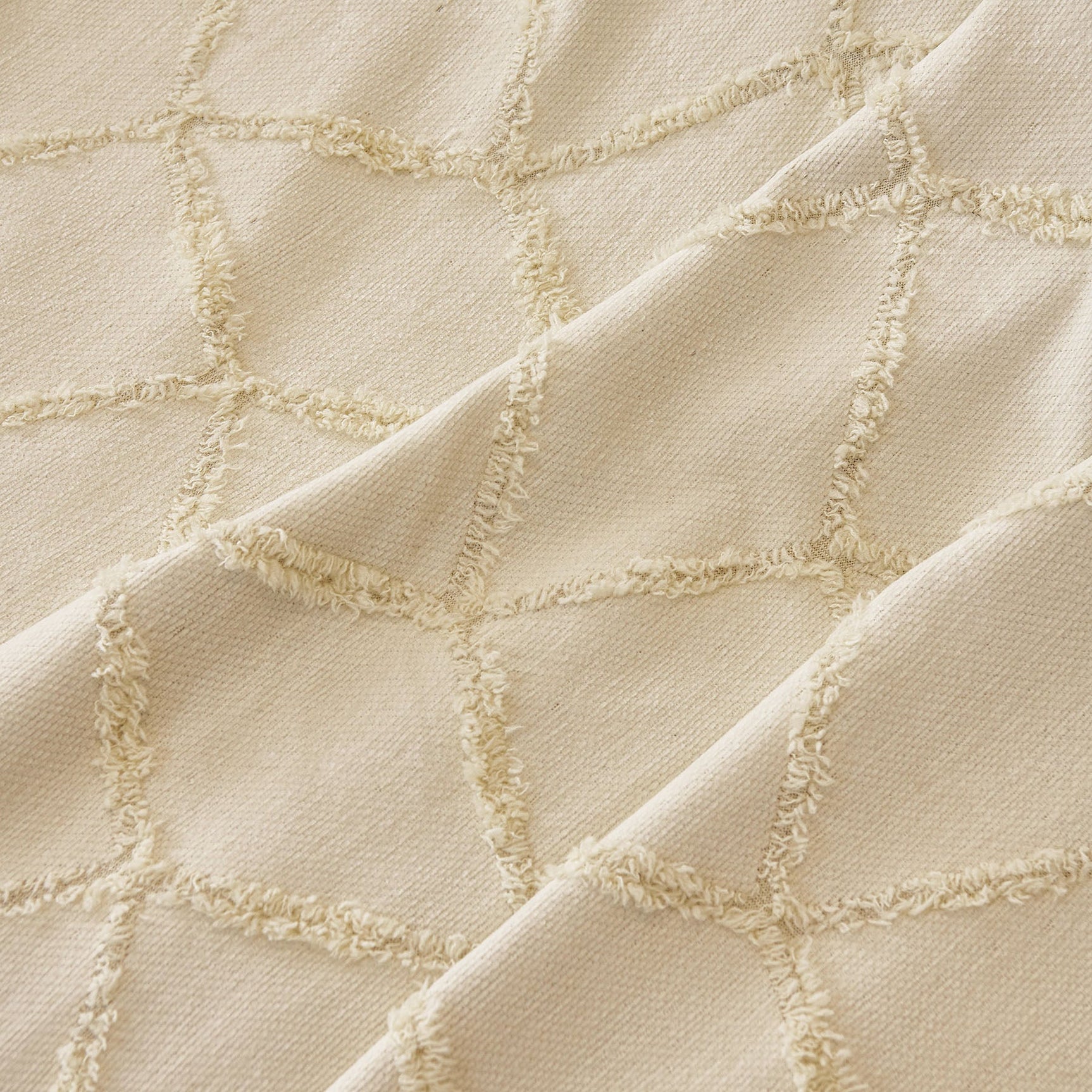 Soft Chenille Sofa Throw Cover, Raised Geometric Texture Furniture Protector Blanket - Ornate Home