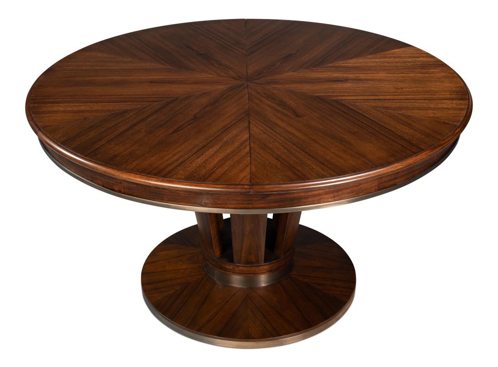 Soho Jupe Brown Medium Dining Table - Ornate Home