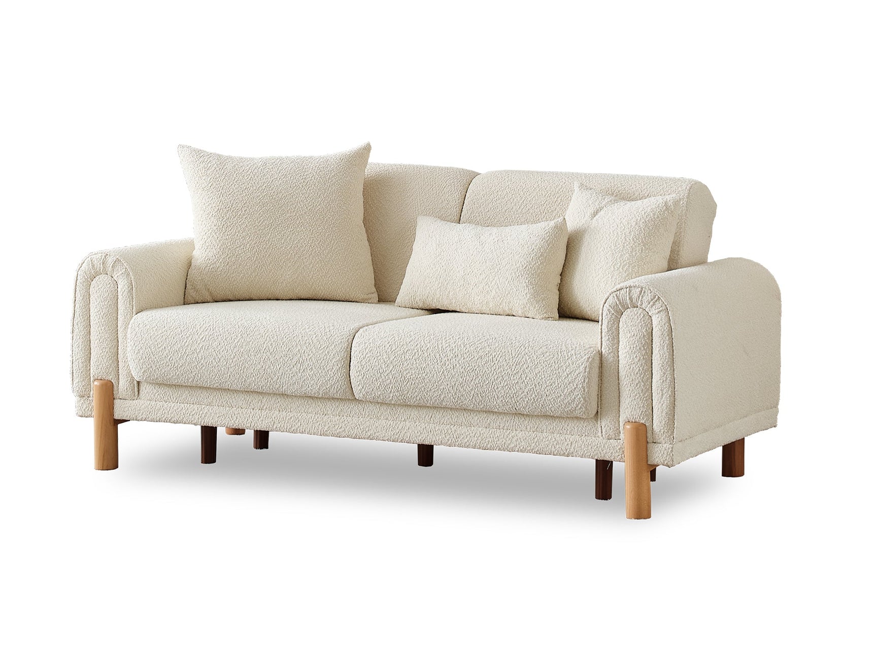 Soho Cream 3-pieces (Sofa & Loveseat & Chair) Living Room Set