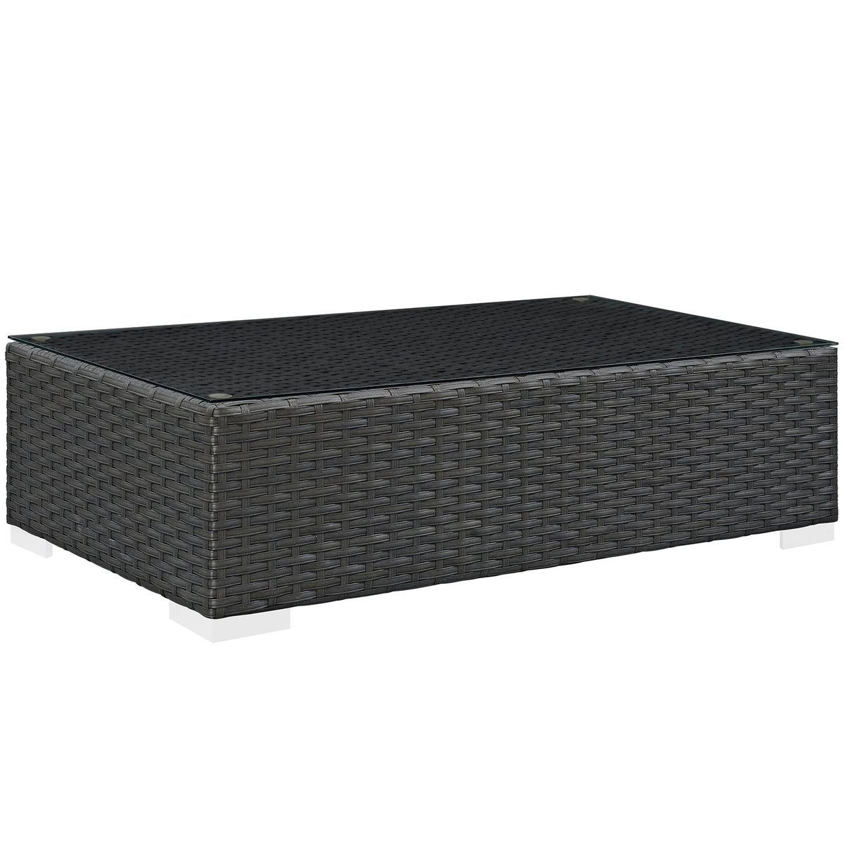 Sojourn Chocolate Outdoor Patio Coffee Table - Ornate Home