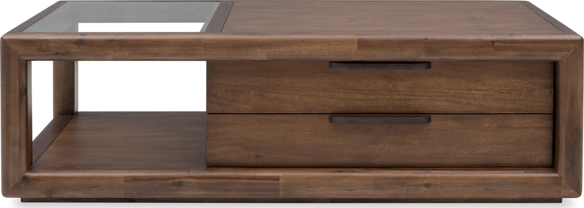 Sol Brown Spice Storage Coffee Table - Ornate Home