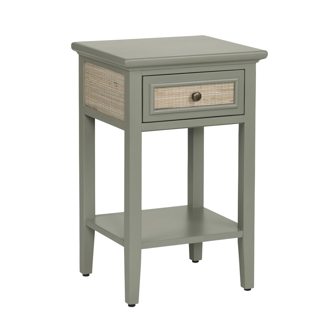 Solace Green/Brown Accent Table - Ornate Home