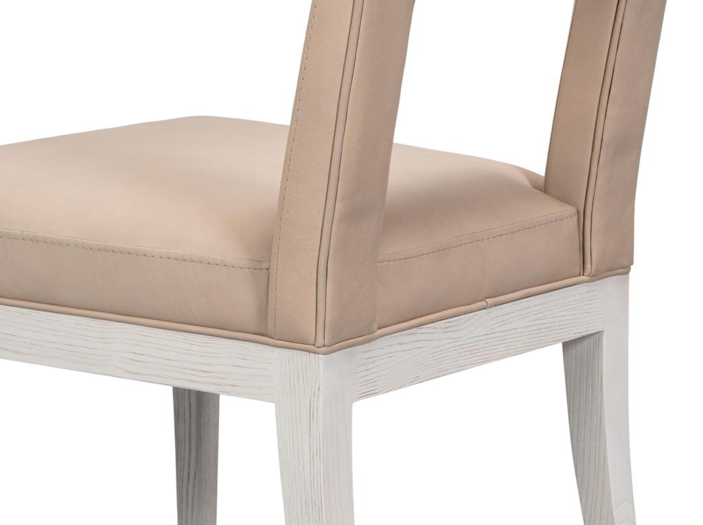 Solace White Chair (Set of 2) - Ornate Home