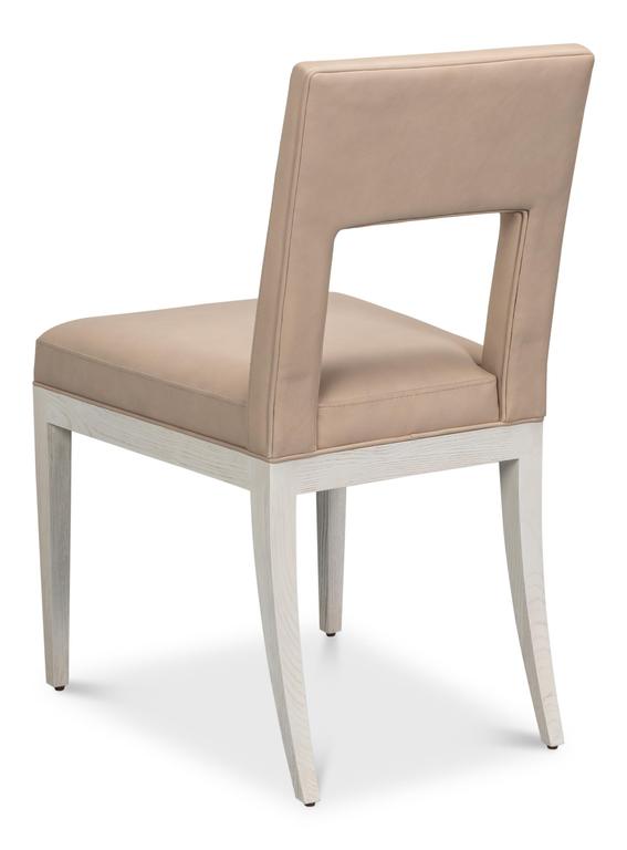 Solace White Chair (Set of 2) - Ornate Home