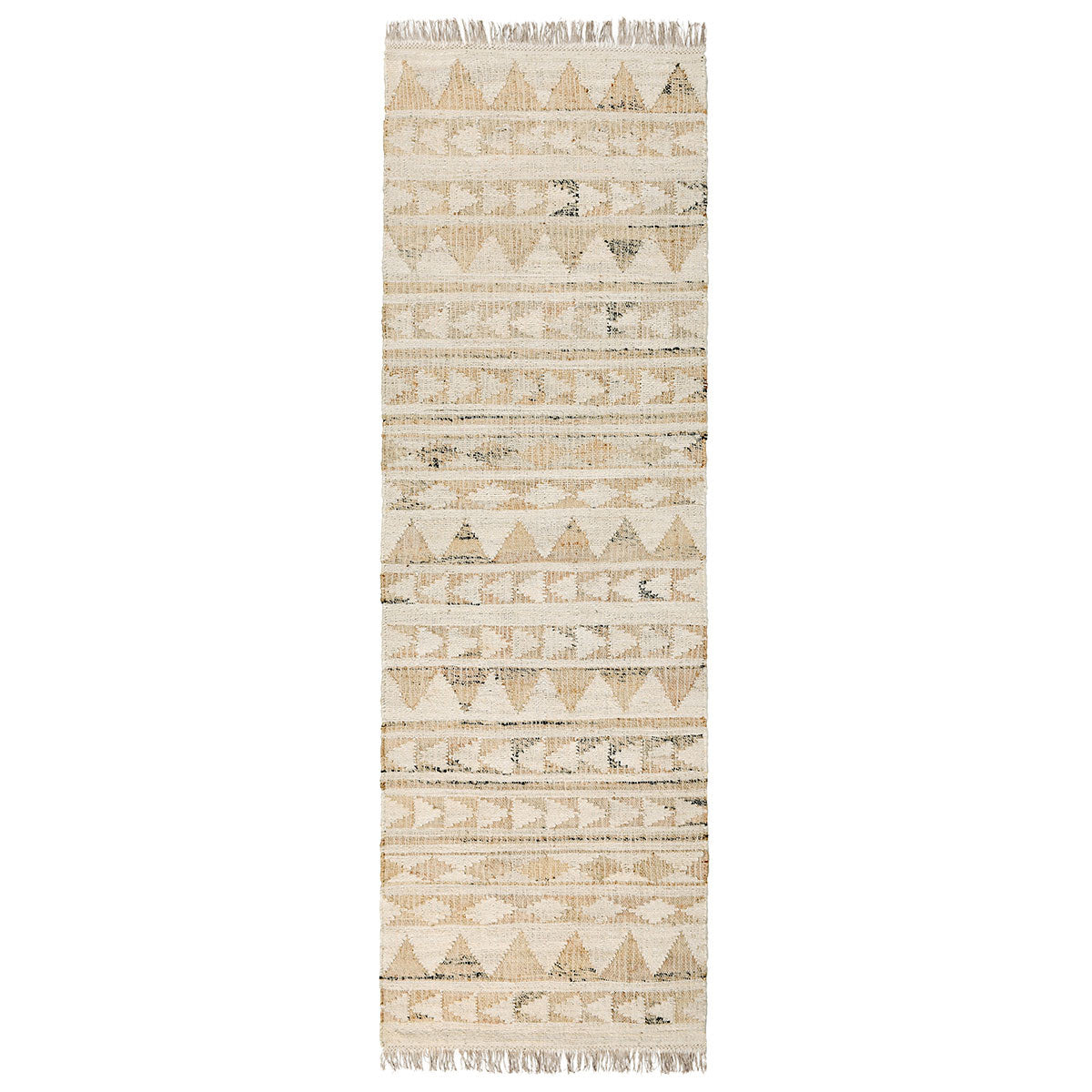 Solana Ivory Natural Distressed Rug - Ornate Home