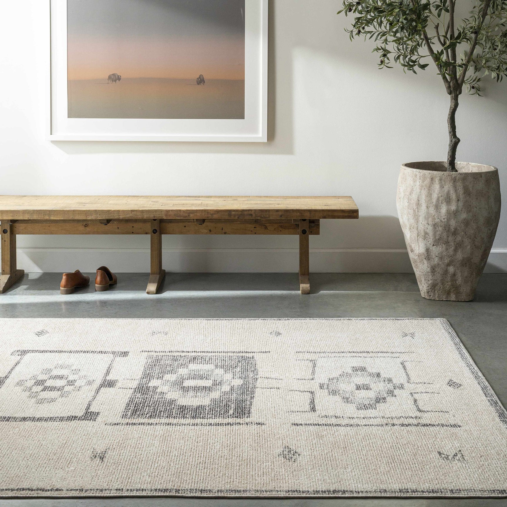 Solana Machine Woven Becki Owens x LIVABLISS BOOC-2302 Area Rug - Ornate Home