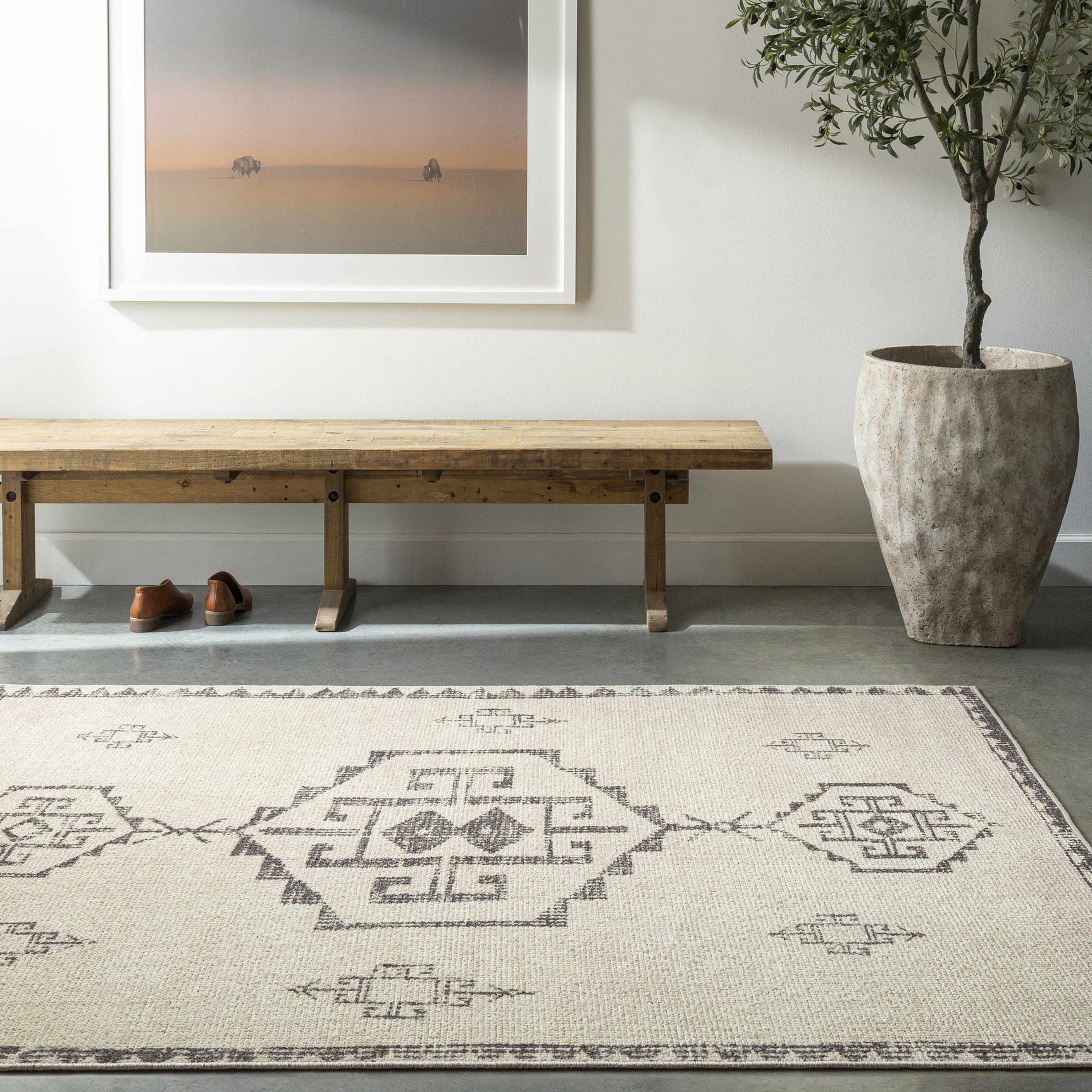 Solana Machine Woven Becki Owens x LIVABLISS BOOC-2303 Area Rug - Ornate Home