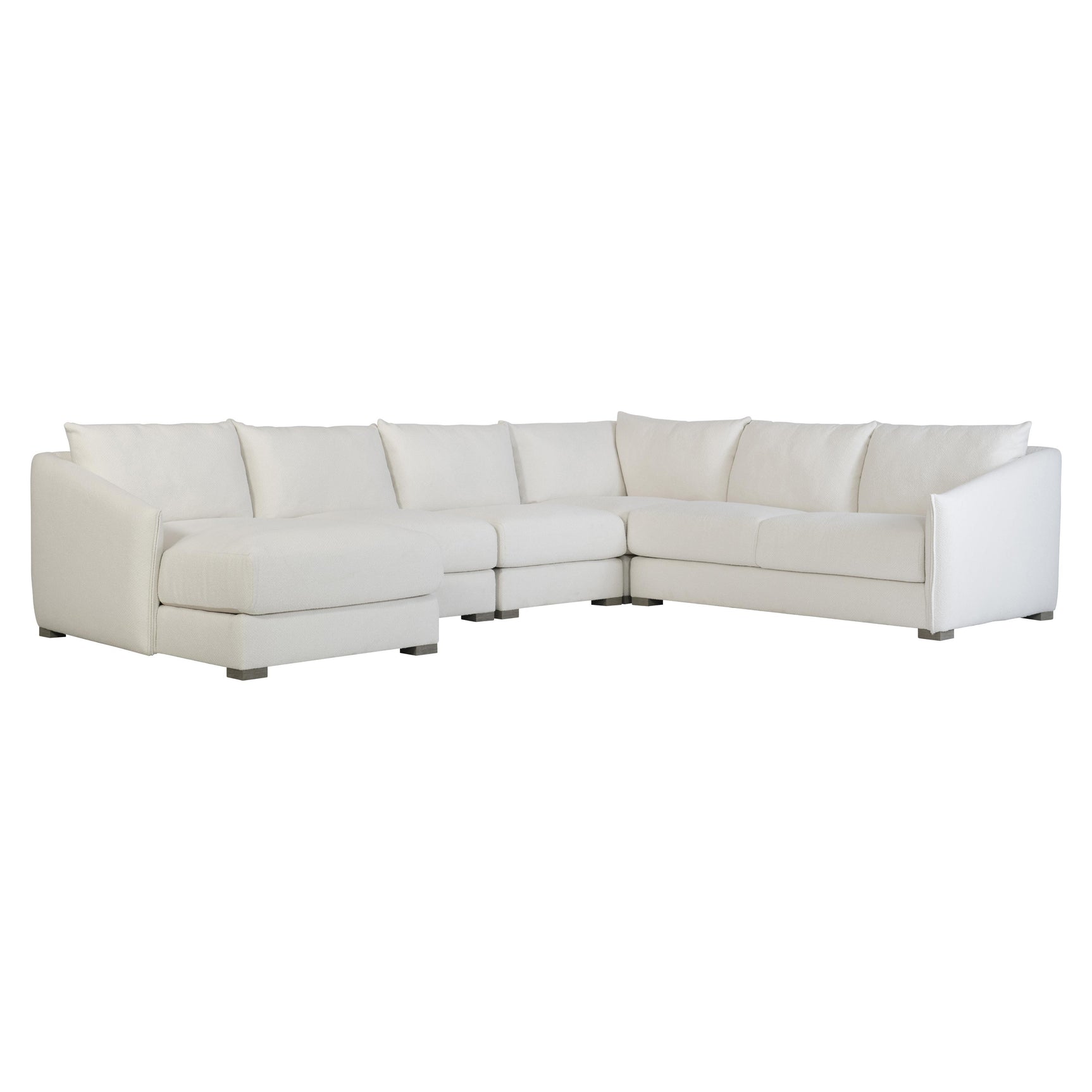 Solana White/Cream Outdoor Sectional - Ornate Home