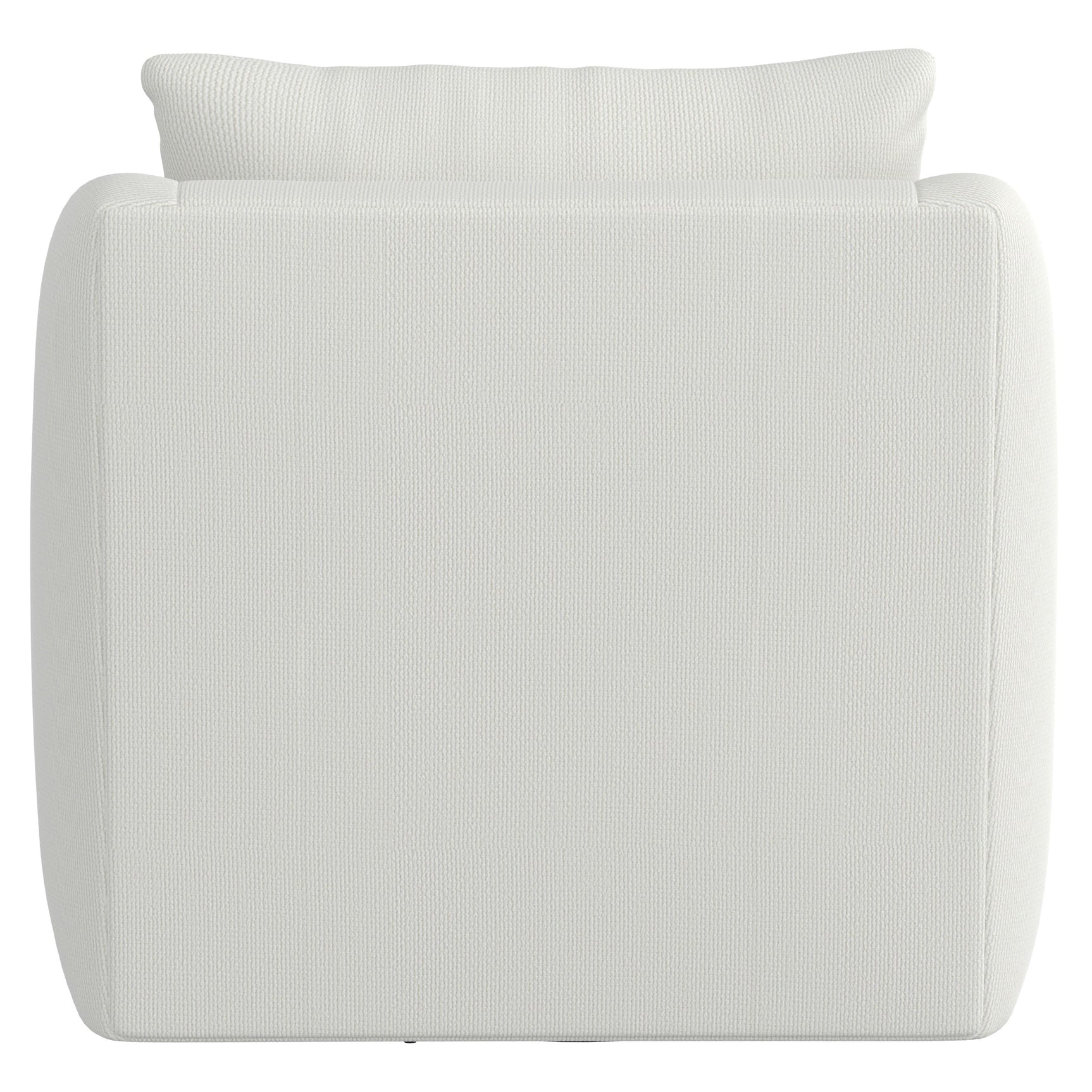 Solana White/Cream Outdoor Swivel Chair - Ornate Home