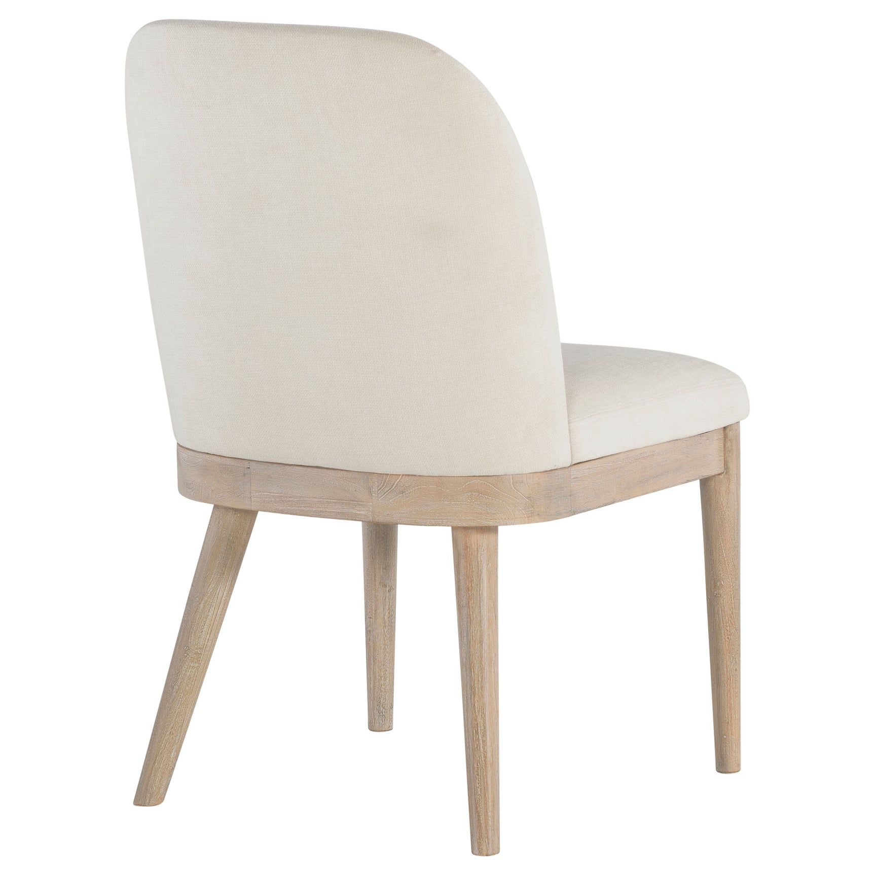 Solano Beige/Weathered Mango Upholstered Dining Side Chair (Set of 2) - Ornate Home