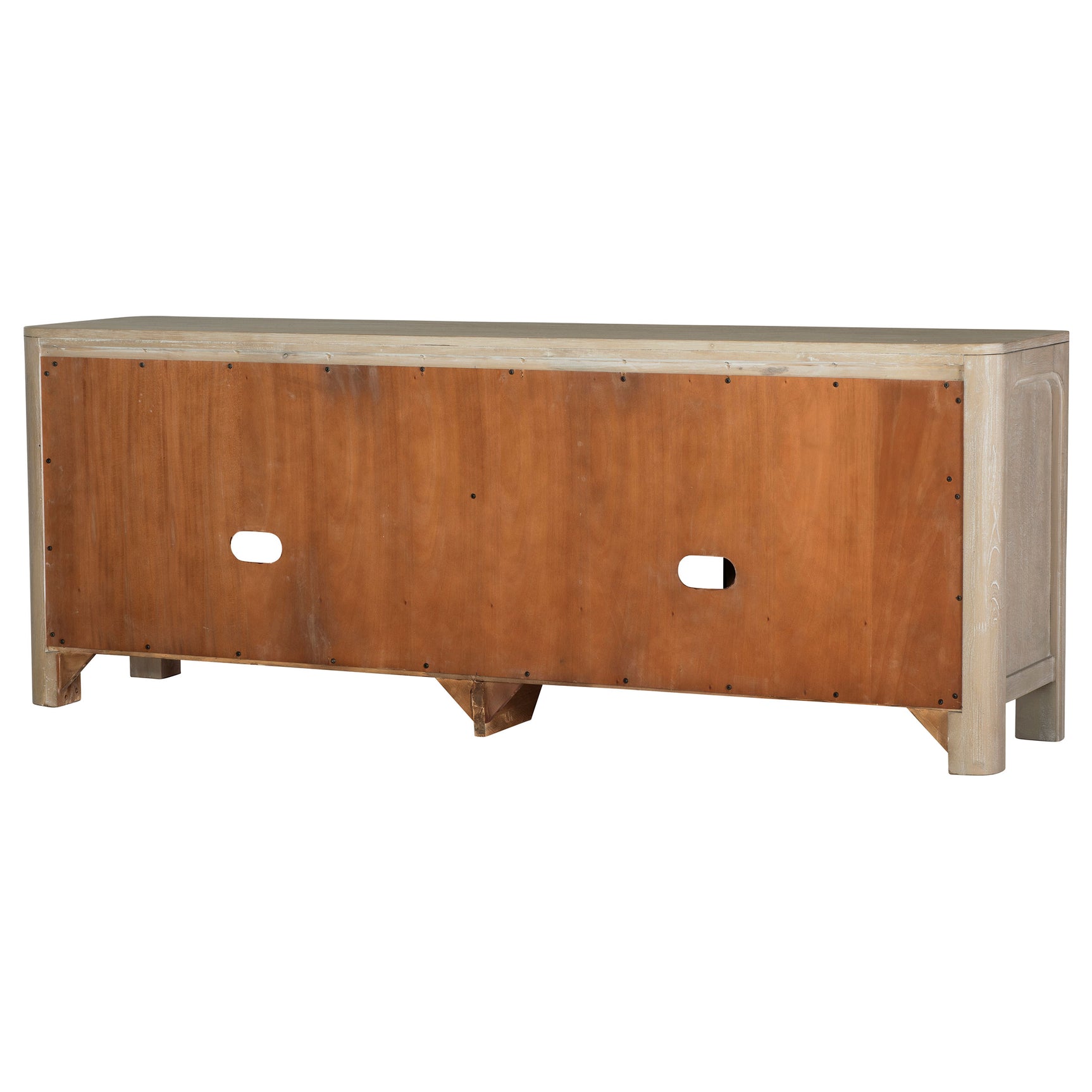 Solano Weathered Mango 71-inch 2-door TV Stand Media Console - Ornate Home