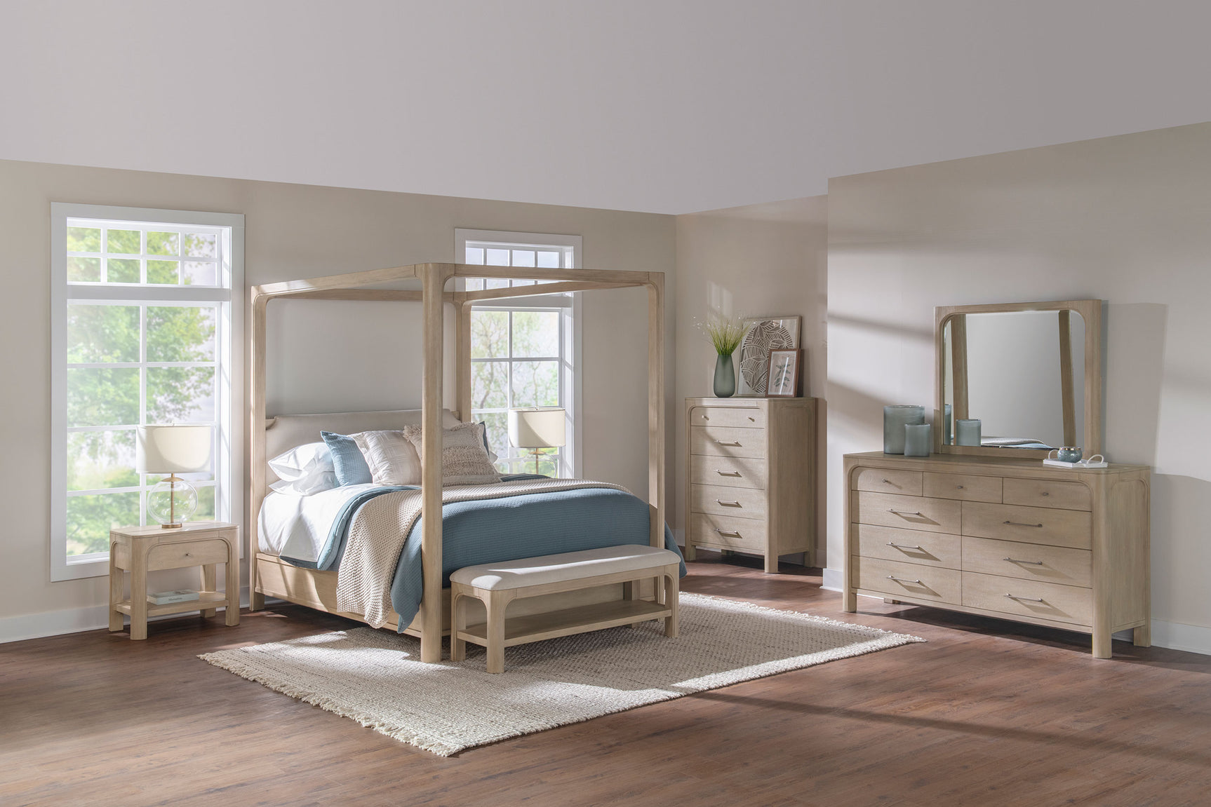 Solano Weathered Mango 9-drawer Bedroom Dresser Cabinet - Ornate Home