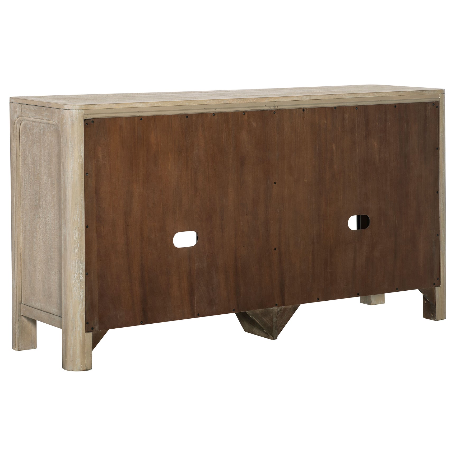 Solano Weathered Mango Sliding Door Dining Sideboard Server - Ornate Home