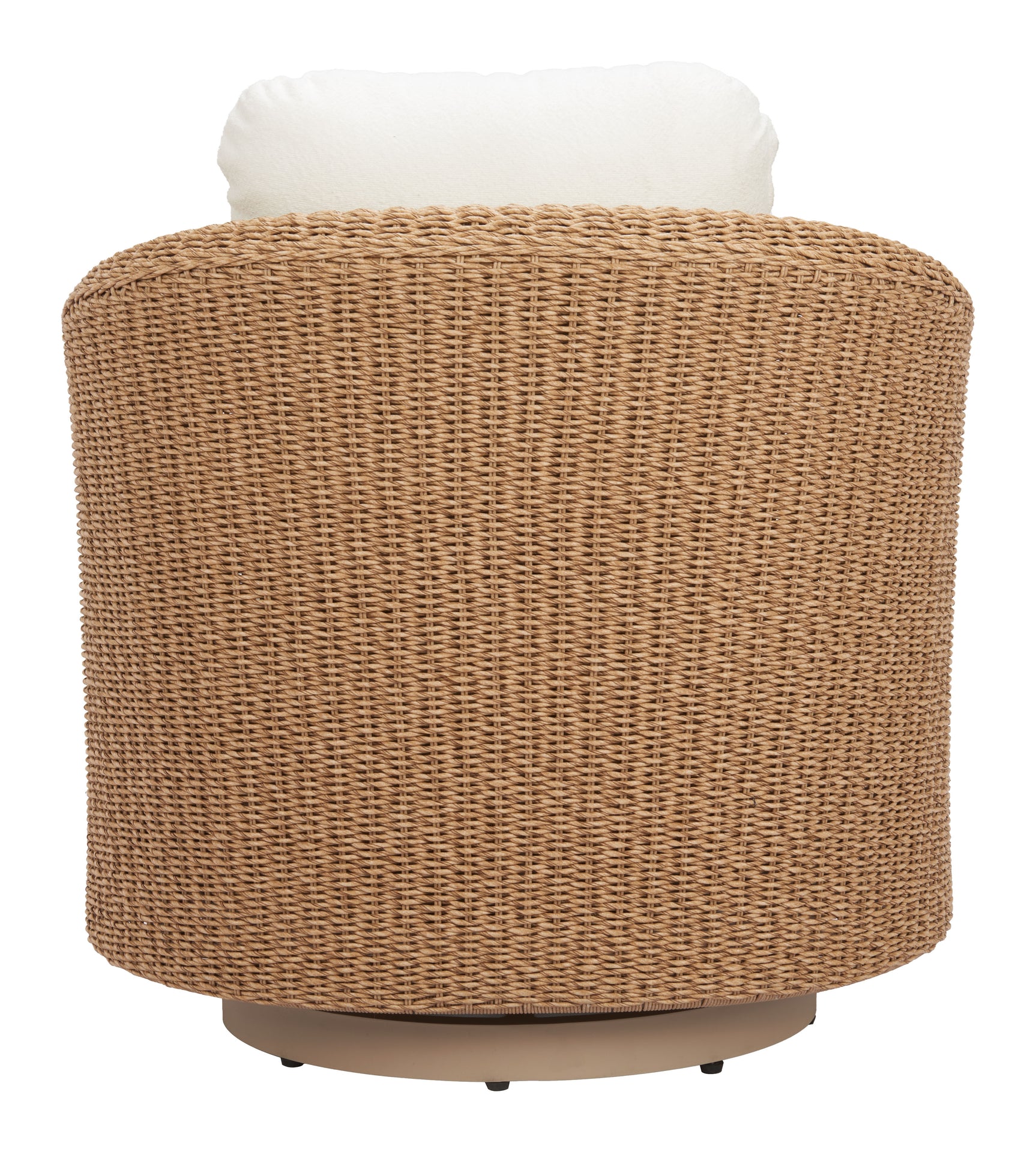 Solara Ivory Swivel Chair - Ornate Home
