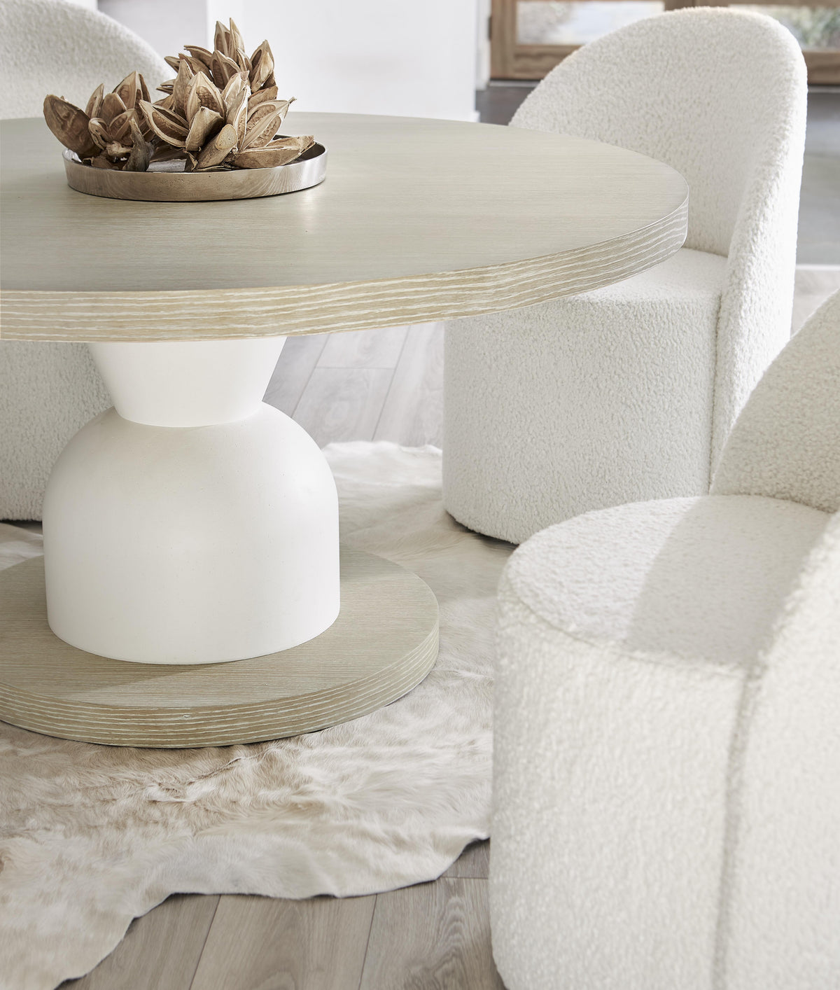 Solaria Fossil Dining Table - Ornate Home