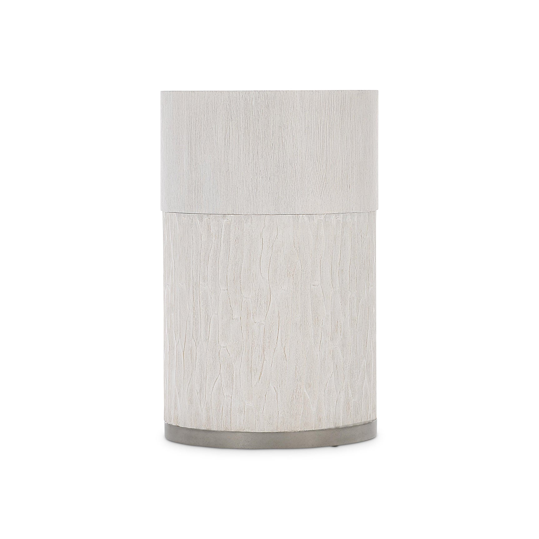 Solaria Weathered Bone Accent Table - Ornate Home