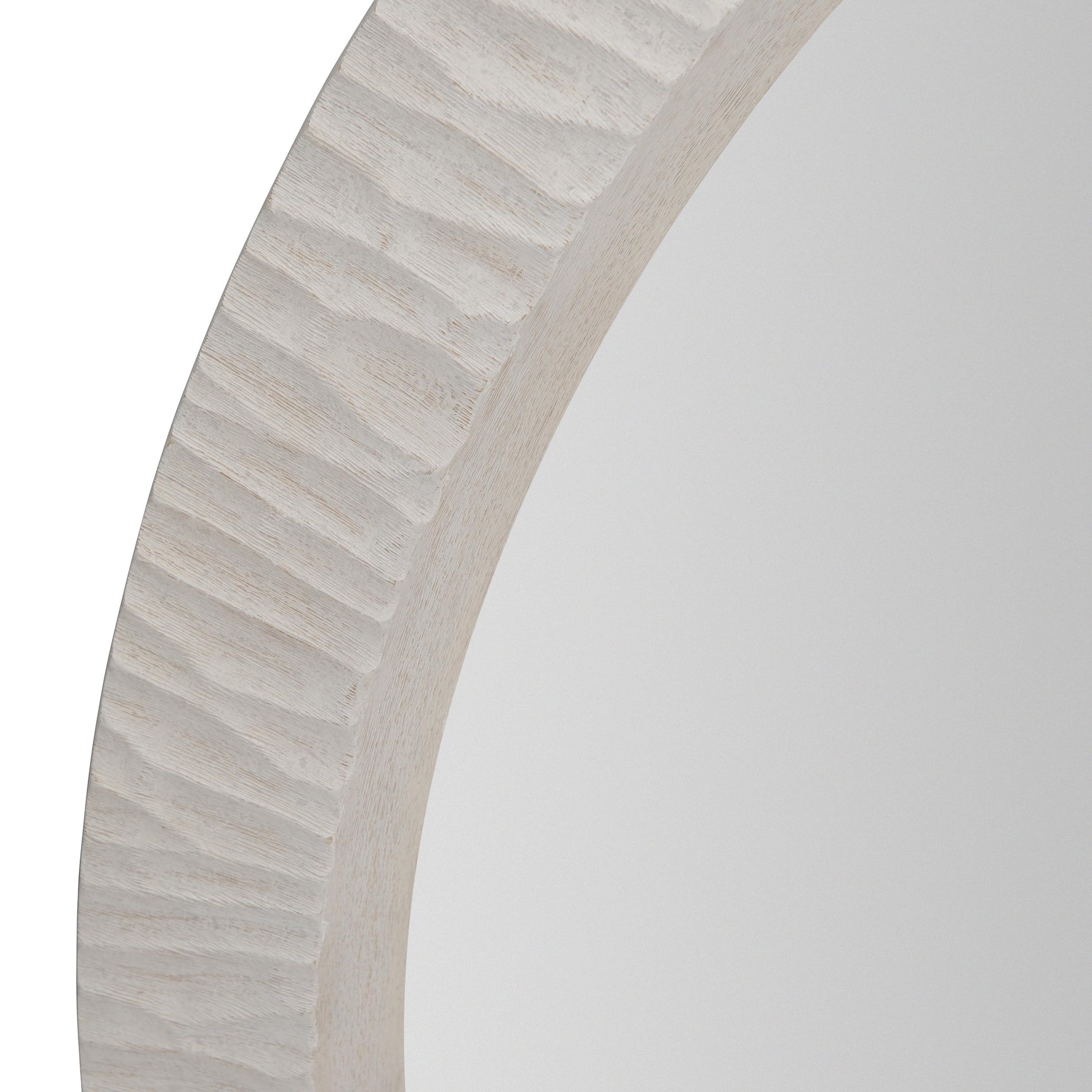 Solaria Weathered Bone Mirror - Ornate Home