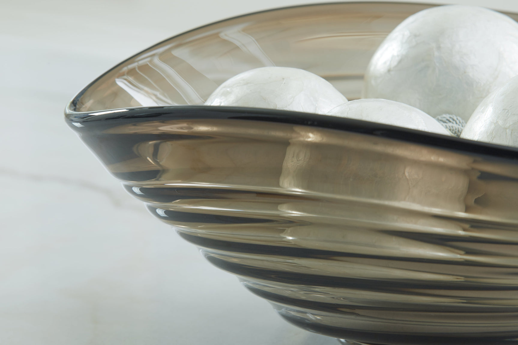 Solariston Gray/Brown Bowl (Online Special Price) - Ornate Home