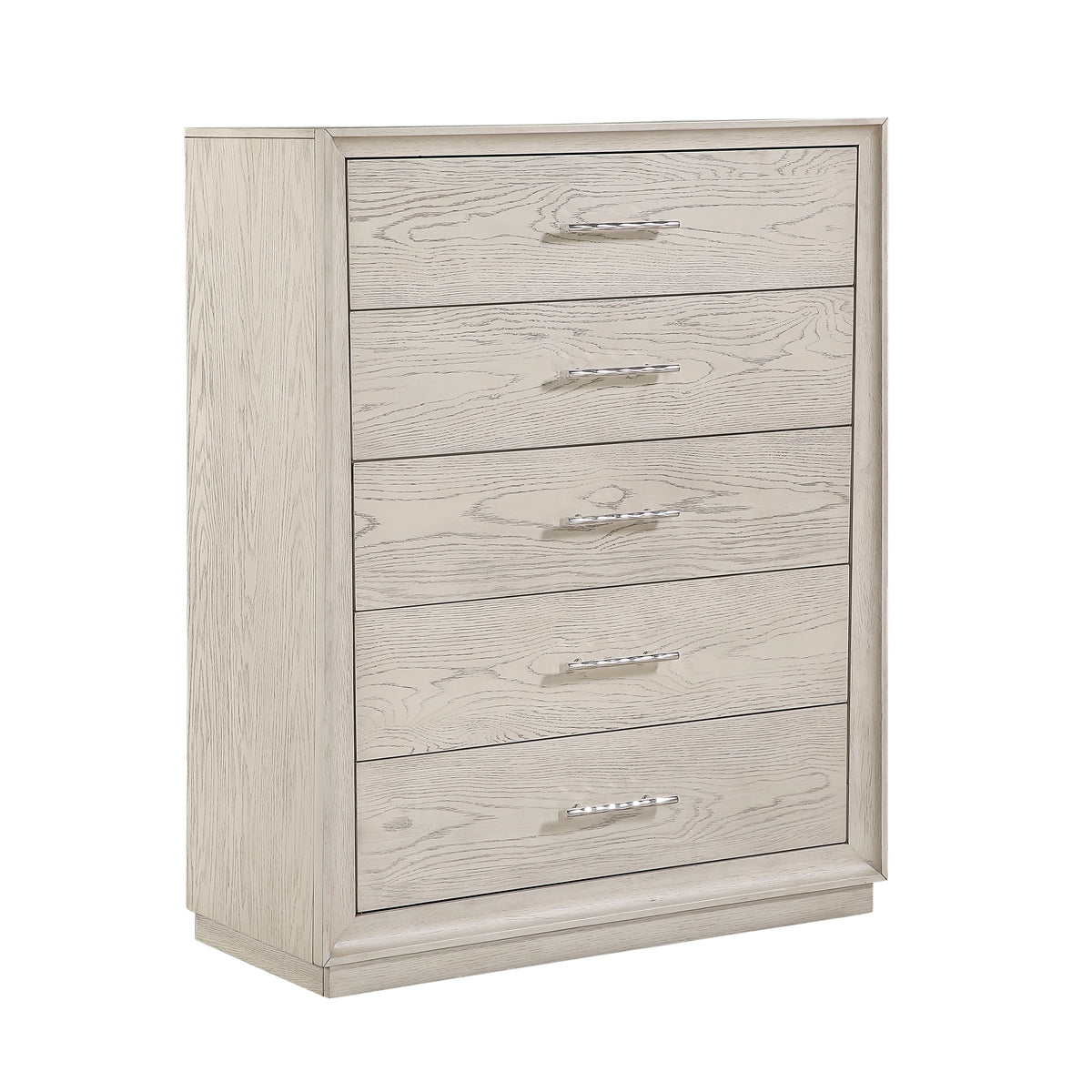 Solas White 5pc Bedroom Set - Ornate Home